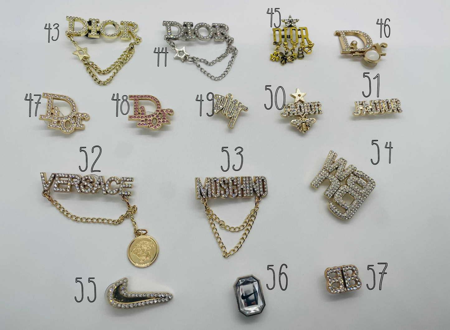 Luxury Metal Charms