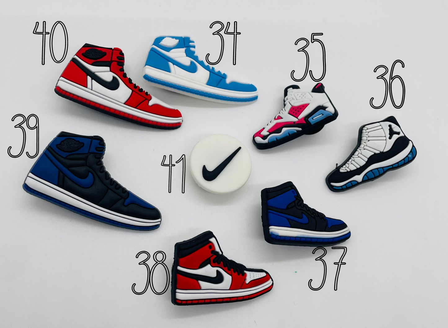 Luxury Rubber Charms